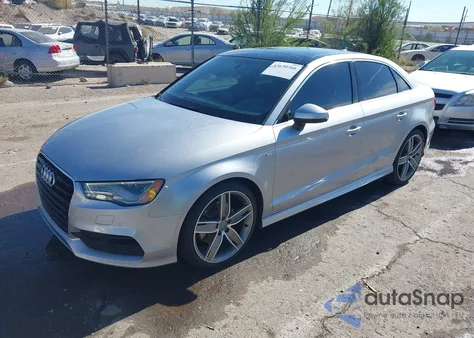 2015 Audi A3 2.0T Premium из США, поврежденный, VIN WAUKFGFF4F1055627